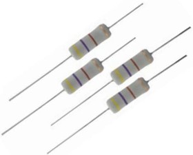 53JR50E, Wirewound Resistors - Through Hole 3W 0.5 Ohm 5%