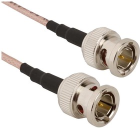 115101-05-12.00, RF Cable Assemblies BNC ST Plug to BNC ST Plug RG-179 12 in