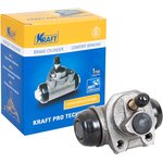 KT 028406, Цилиндр тормозной Renault Logan 04-, Clio 98-05 задний Kraft
