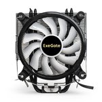EX293667RUS, Кулер ExeGate Dark Magic EXX400V2-PWM.RGB (Al+Cu, черное покрытие ...