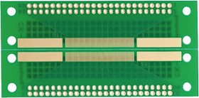 CK-4, CK-4, 50 Way Double Sided Extender Board Converter Board FR4 42.43 x 86.2 x 1.2mm