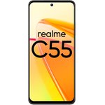 Смартфон Realme RMX3710 C55 256Gb 8Gb перламутровый моноблок 3G 4G 6.72" ...