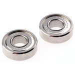 DDR-1980ZZMTRA5P24LY121 Double Row Deep Groove Ball Bearing- Both Sides Shielded ...