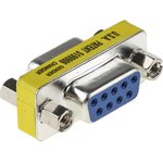 1688722, D Sub Adapter Female 9 Way D-Sub to Female 9 Way D-Sub