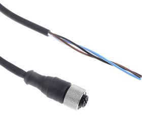 Фото 1/5 XZCP1141L5, Connection lead; M12; PIN: 4; straight; 5m; plug; 250VAC; 4A; IP67