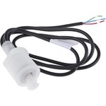RSF54V100MC, RSF50 Series Vertical Polypropylene Float Switch, Float, 1m Cable, NO/NC