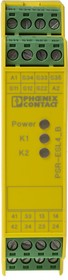 Фото 1/7 2981059, Dual-Channel Light Beam/Curtain, Safety Switch/Interlock Safety Relay, 24V ac/dc, 3 Safety Contacts