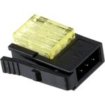 37103-B122-00E MB, IDC Connector, Straight, Plug, 3A, Contacts - 3, Yellow