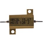 HS1512RJ, Wirewound Resistor 15W, 12Ohm, 5%