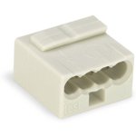 Micro junction box terminal, 4 pole, 0.6-0.8 mm², clamping points ...