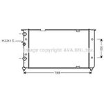 VNA2103, Радиатор системы охлаждения