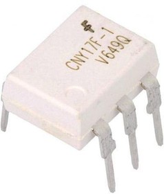 Фото 1/3 CNY17F1VM, Transistor Output Optocouplers Optocoupler Phototrans No Base