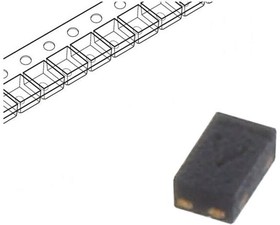 Фото 1/2 ESDALC12-1T2, ESD Protection Diodes / TVS Diodes SGL LN TVS DATA/PWR