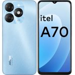 Смартфон Itel A665L A70 256Gb 4Gb голубой моноблок 3G 4G 2Sim 6.6" 720x1612 ...