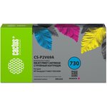 Картридж струйный Cactus CS-P2V69A №730 пурпурный (300мл) для HP Designjet ...