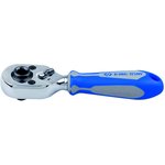276A-04G, KING TONY Ratchet 1/4", 111 mm, 72 prongs, flag ...