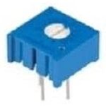 3386B-1-101LF, Trimmer Resistors - Through Hole 3/8IN 100 OHMS 10% 0.5Watts Square