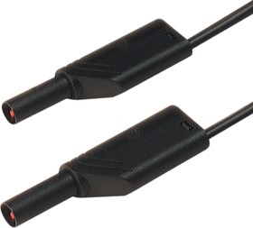 Фото 1/2 934195100, 16A, 1000V ac/dc, Black, 1m Lead Length