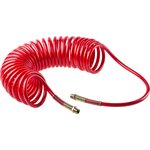 6m, Polyurethane Recoil Hose, with BSPT 3/8 connector