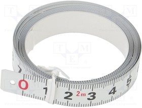 PIT20MWL001-1, Ruler; L: 2m; Width: 13mm; flexible,self-adhesive