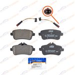 KWBP0003, Колодки тормозные зад. Mercedes A-class (W176) 12-/M (W166) 11- с датчиком