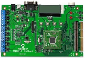 ADM00523, Средство разработки Microchip, MCP8024,dsPIC33FJ32MC204, 500мА
