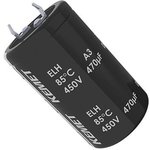 ELH108M250AS5AA, Aluminum Electrolytic Capacitors - Snap In 250V 1KuF ESR93mOhms ...