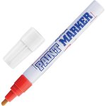 Маркер-краска лаковый (paint marker) MUNHWA, 4 мм, КРАСНЫЙ, нитро-основа ...