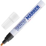 Маркер-краска лаковый (paint marker) MUNHWA, 4 мм, ЧЕРНЫЙ, нитро-основа ...