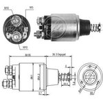 548, Втягивающее реле стартера