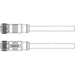 MSAS-17BFFM-SL8B01, Sensor Cables / Actuator Cables M12 OVERMOLDING 17P N ...