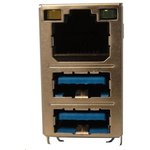 RJMG2310228A0ER, Modular Connectors / Ethernet Connectors R/A,DipType ...