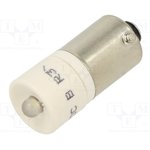 1860265W3D, Индикат.лампа: LED; BA9S,T10; белый; пластик; 48ВAC; 48ВDC; 3мм