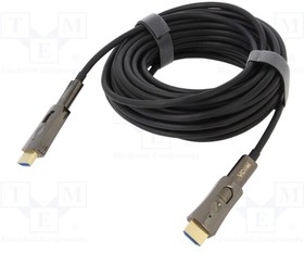 D3742D-10.0, Cable; HDCP 2.2,HDMI 2.0,optical; PVC; 10m; black