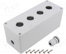 ZEB190.75.75-4, Enclosure: for remote controller; X: 75mm; Y: 190mm; Z: 75mm