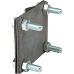 LP-57080, Grounding clamp 20 - strip 50 (plate 70*80mm) HZ PROxima