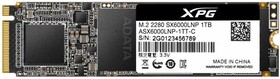 Фото 1/10 SSD накопитель A-Data XPG SX6000 Lite ASX6000LNP-1TT-C 1ТБ, M.2 2280, PCIe 3.0 x4, NVMe, M.2