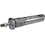 NCMKB075-0400S, Pneumatic Piston Rod Cylinder - 19.05mm Bore, 101.6mm Stroke ...