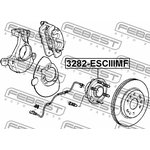 3282-ESCIIIMF, 3282-ESCIIIMF_к-кт подшипника ступицы передней ...