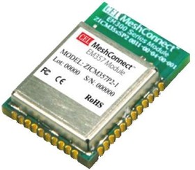 ZICM357SP0-1-R, Zigbee Modules - 802.15.4 2.4GHz, OP=8dBm Vdd 3.6Volt Max.