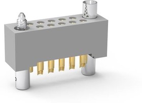 WTAX10SACJTB, Rectangular MIL Spec Connectors 2 Row Sand Board STR&RA Recpt