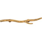 Мебельная ручка фурнитура Арт Бранч mini правая бронзового цвета 90041/бронзовый