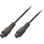 CAGP25000BK10, Audio Cable, Digital, TosLink Plug - TosLink Plug, 1m