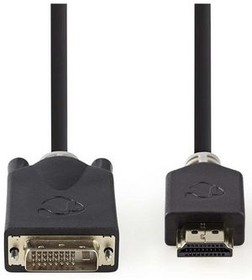 CCBP34800AT20, HDMI Plug - DVI-D 24 + 1-Pin Male 2m