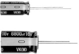 Фото 1/2 UVK2E220MPD, Aluminum Electrolytic Capacitors - Radial Leaded 250volts 22uF 10x20 20% 5LS