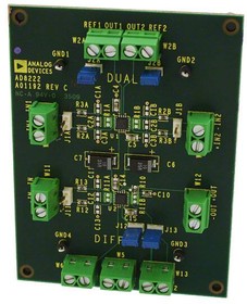 AD8222-EVALZ, Amplifier IC Development Tools AD8222 EVALUATION BOARD