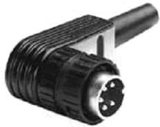 T3424-005, Circular DIN Connectors MALE CABLE CONNECTOR 6 WAY