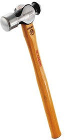 Фото 1/3 202H.1, Steel Ball-Pein Hammer with Hickory Wood Handle, 430g
