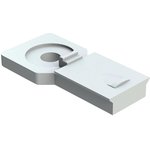 AT11-027-0805, MOUNTING CLIP, THERMOPLASTIC, GREY