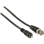 CVGP24800BK30, Video Cable, BNC Plug - RCA Plug, 3m
